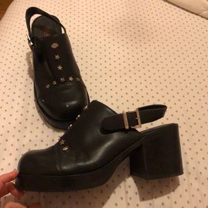 Barely worn Vintage 90’s Harley-Davidson mules, Size 9, genuine leather